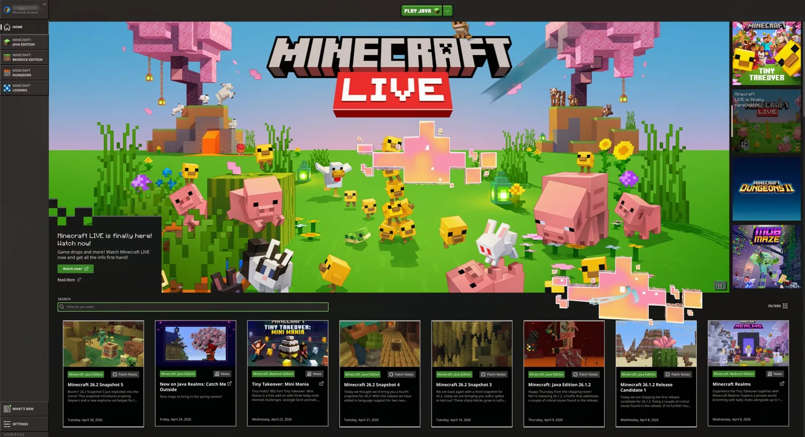 在 Omarchy 上运行的 Minecraft